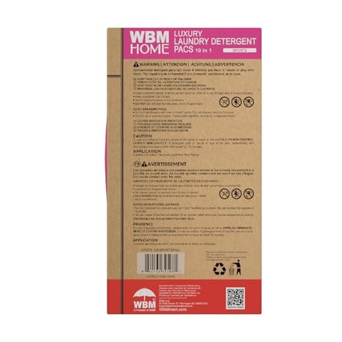WBM Laundry Detergent Pods  Autumn Scent – 32 Pods in Recycleable Packaging for 10x Ultra Power Cleaning  Odor Defense for Activewear & Sports Shirt thumbnail
