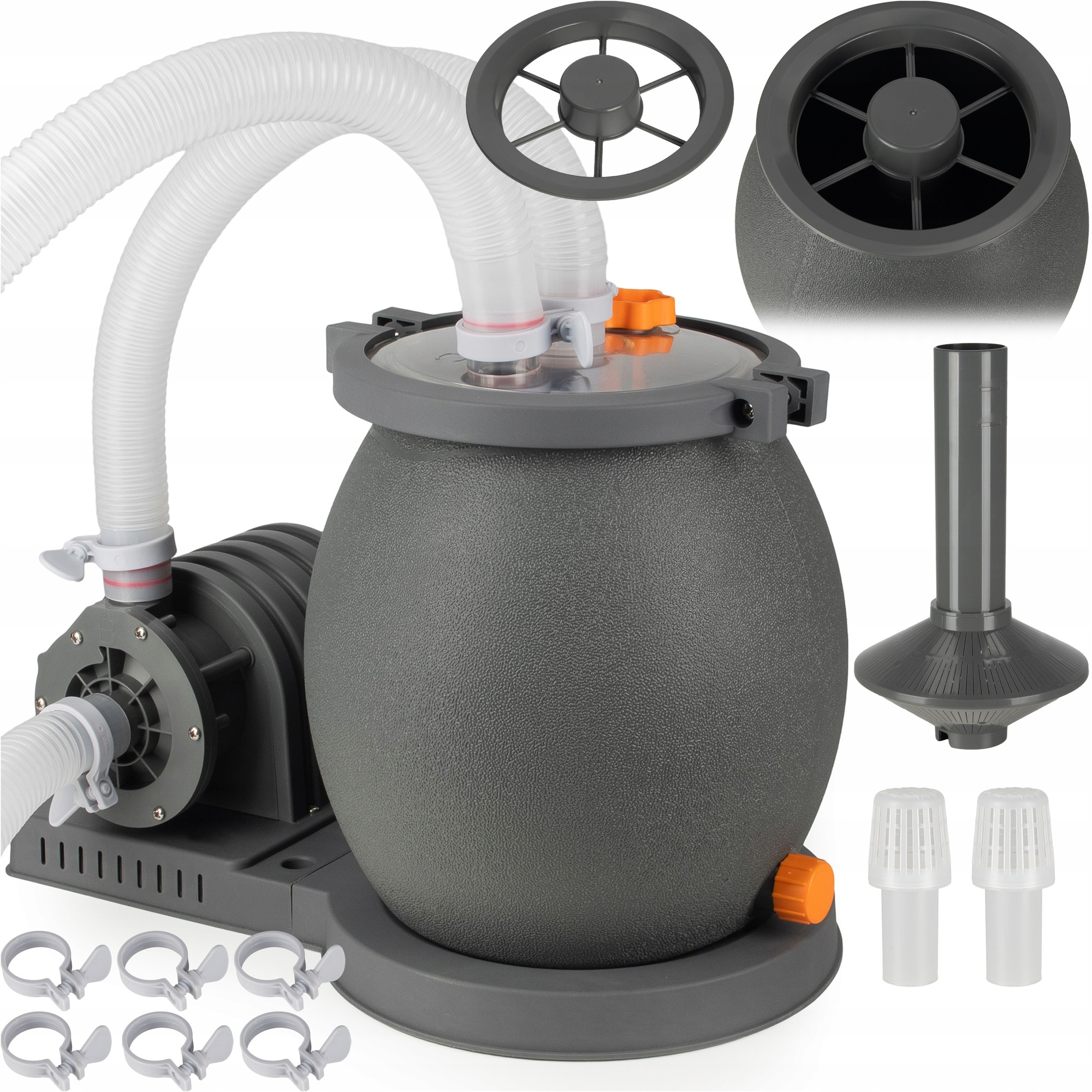 Filtračná Pumpa Do Bazéna Pieskový Filtr 4542 L/h Hadice Coil