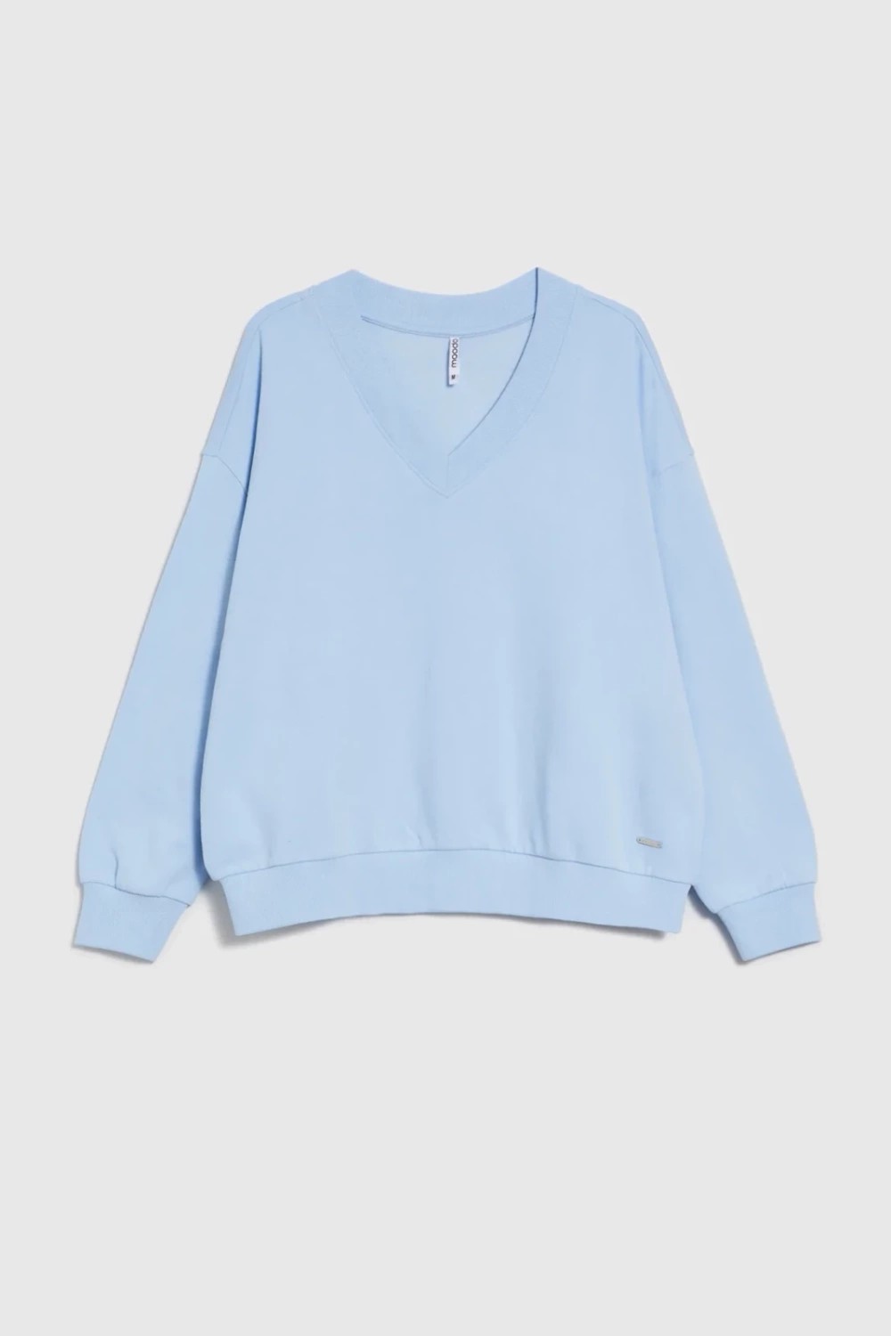 Marisse WOMEN'S SWEATSHIRT Z-BL-4807 L.BLUE thumbnail