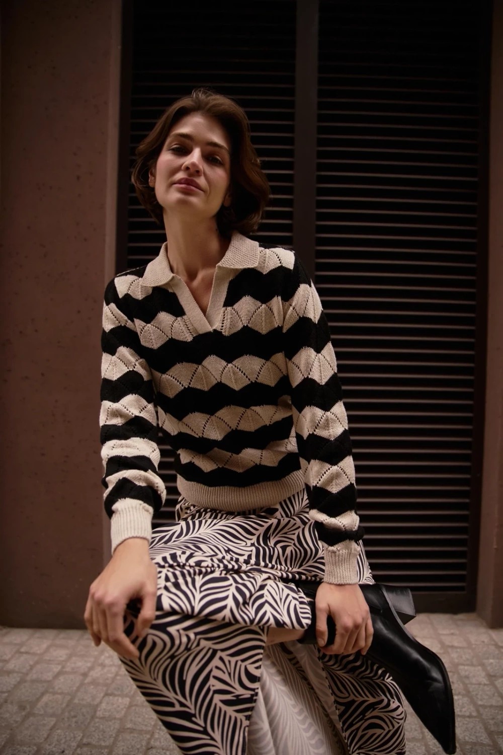 Marisse WOMEN'S SWEATER Z-SW-4804 L.BEIGE thumbnail