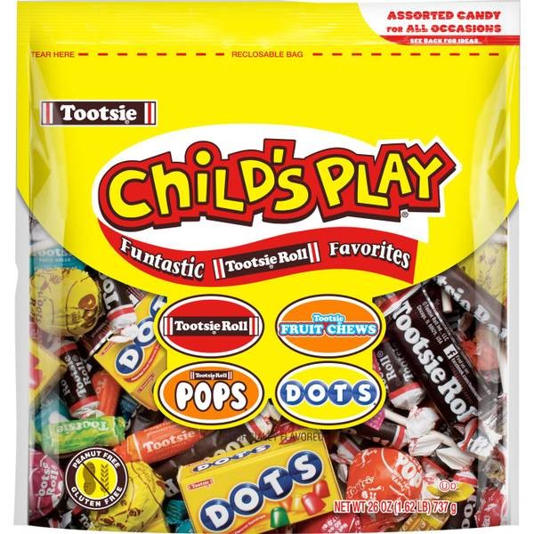 Tootsie 26 Oz Childs Play Candy Assortment