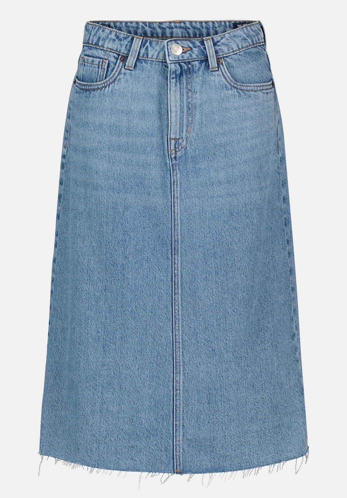 Buffalo Jeans Women's Mid Length Skirt Sally, Light Blue - Size: 33