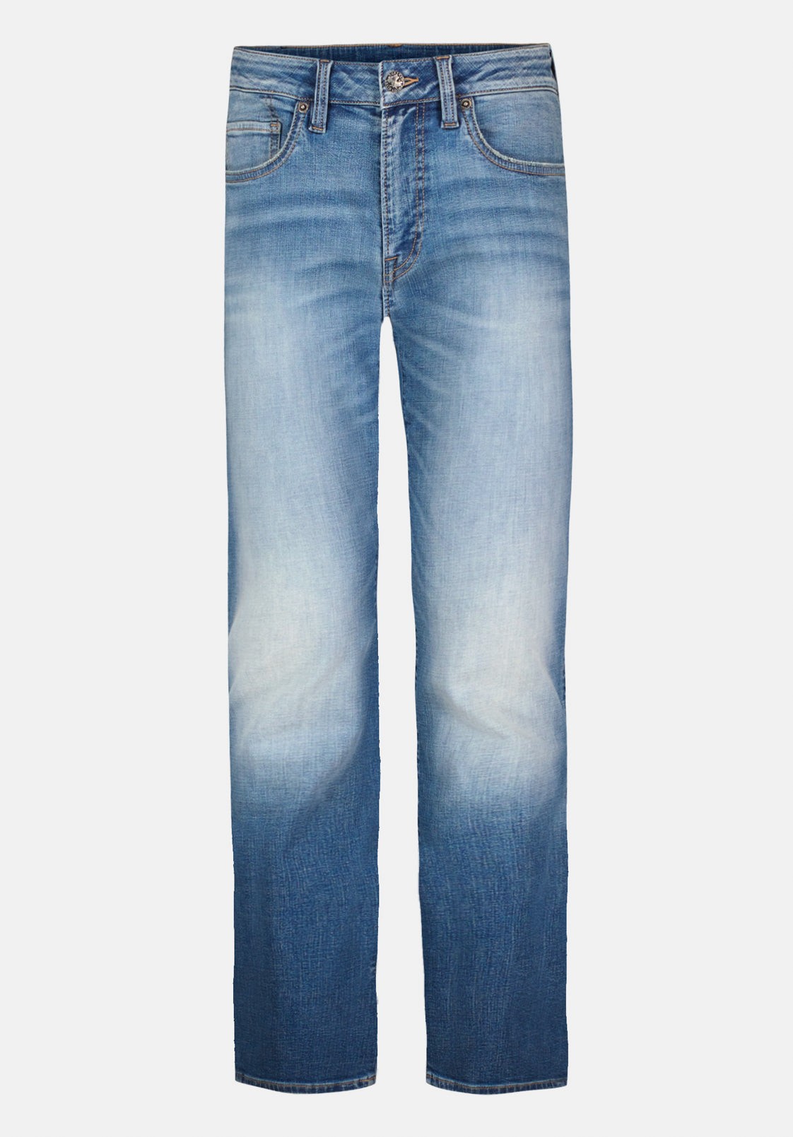Buffalo Jeans Men's Straight Six Jeans, Sanded Blue - Size: 33