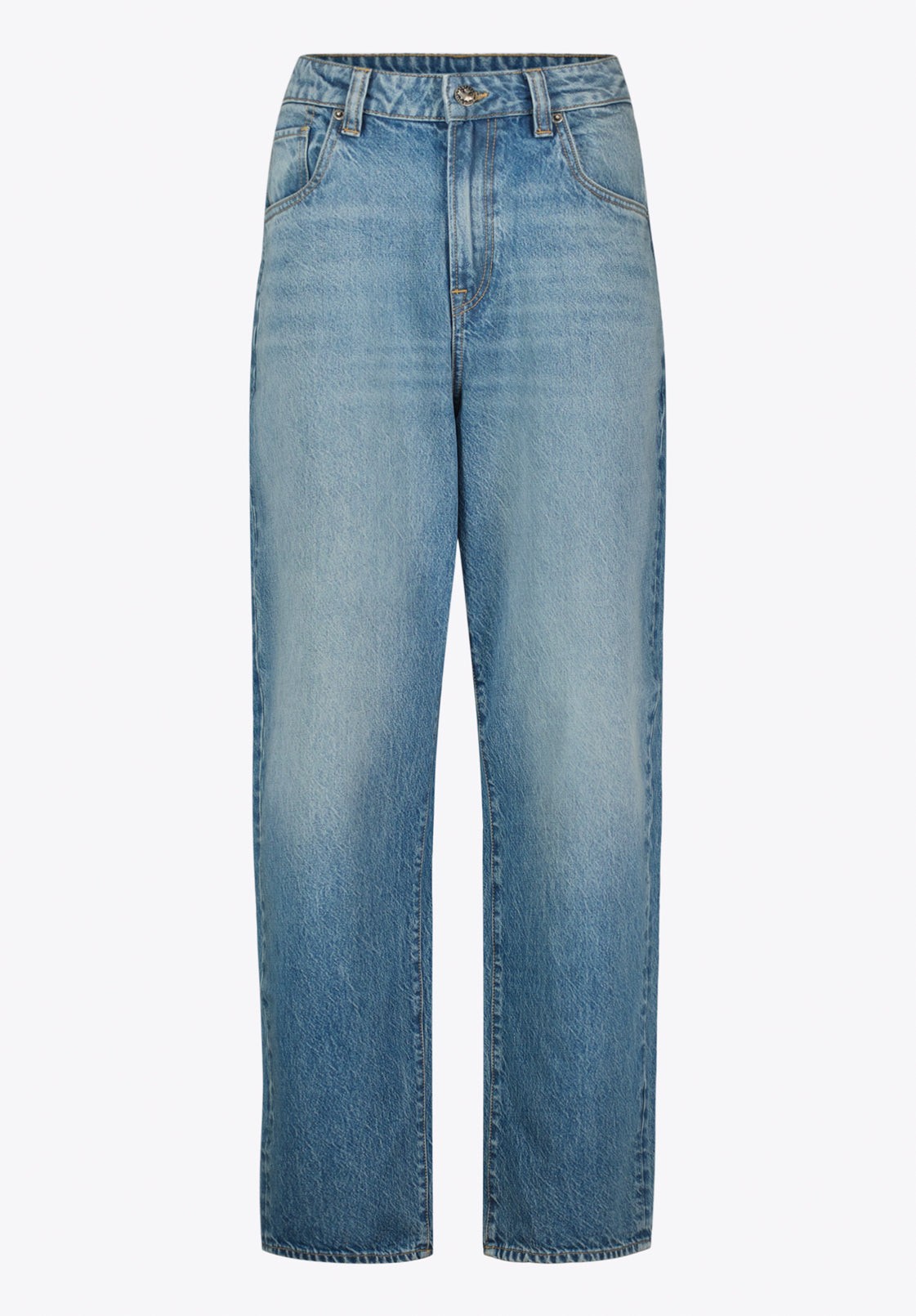 Buffalo Jeans Men's Baggy Fit Mikey Jeans, Vintage Sanded Blue - Size: 33