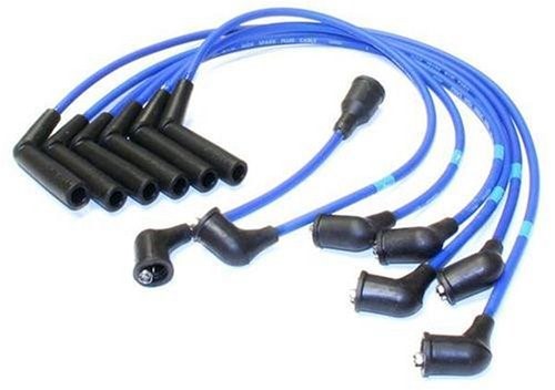 NGK Spark Plug Wire Set Fits Select: 1989-1994 MITSUBISHI MONTERO  1989 DODGE RAIDER