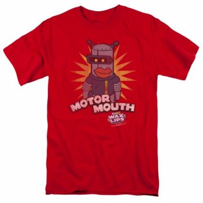Dubble Bubble/motor Mouth - S/s Adult 18/1 - Red - Md