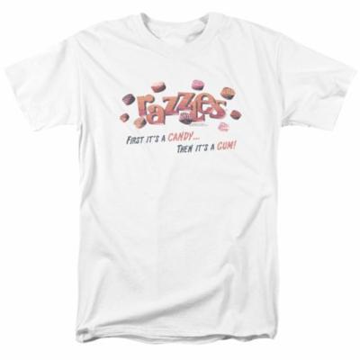 Dubble Bubble/a Gum and a Candy - S/s Adult 18/1 - White - 2x