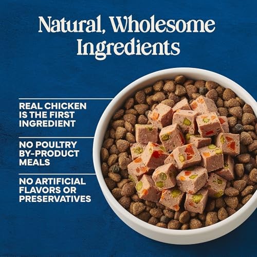 Blue Buffalo Love Made Fresh Natural Adult Dog Food, Refrigerated, Chicken with Carrots and Peas, Fresh Dog Food, Ready-to-Serve, 1-lb Roll thumbnail