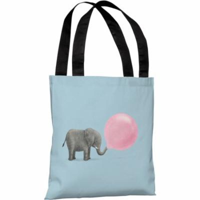 Jumbo Bubble Gum 18x18 Tote Bag by Terry Fan