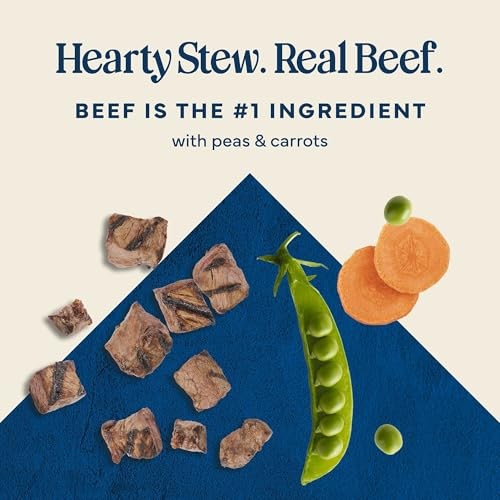 Blue Buffalo Love Made Fresh Natural Adult Dog Food for Small Breed Adult Dogs, Refrigerated, Chunky Beef Stew with Carrots and Peas, Fresh Dog Food,  thumbnail