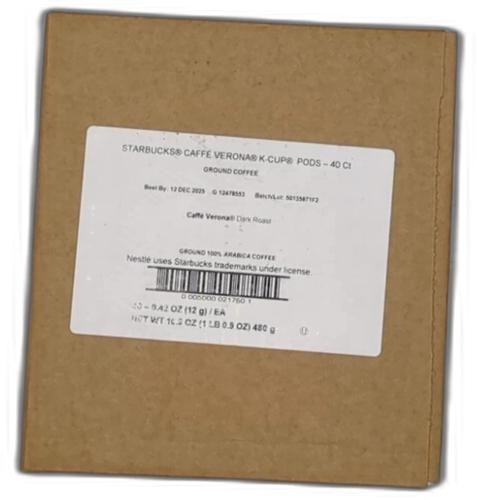 *2025-12-12* Starbucks K-cup Coffee Pods, Dark Roast, Caffè Verona for Keurig thumbnail
