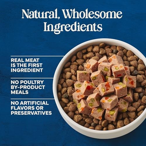 Blue Buffalo Love Made Fresh Natural Adult Dog Food, Refrigerated, Beef with Carrots and Peas, Fresh Dog Food, Ready-to-Serve, 5-lb Roll thumbnail