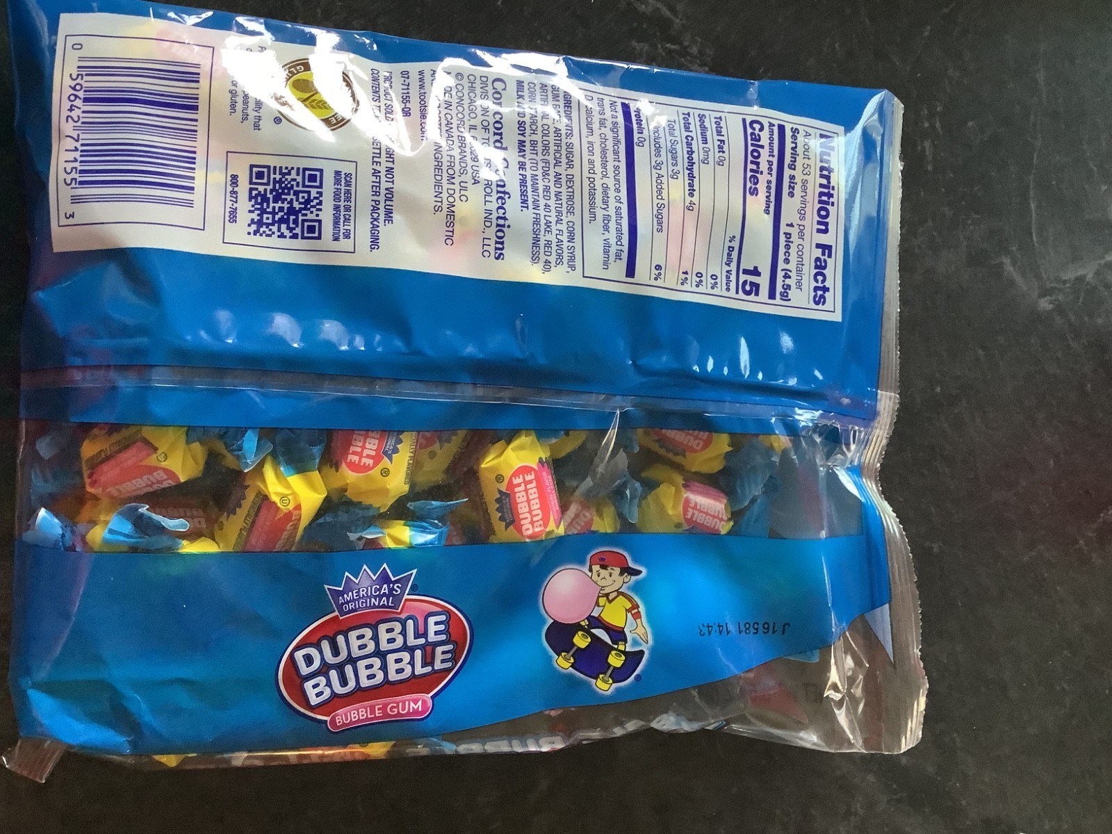 America's Original Double Dubble Bubble Bubble Gum  8.5 Oz. 53 Pieces thumbnail