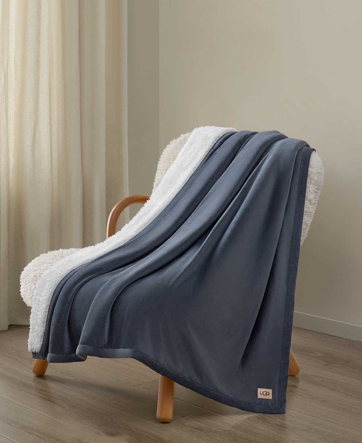 Ugg Plush to Faux-Fur Throw, 50