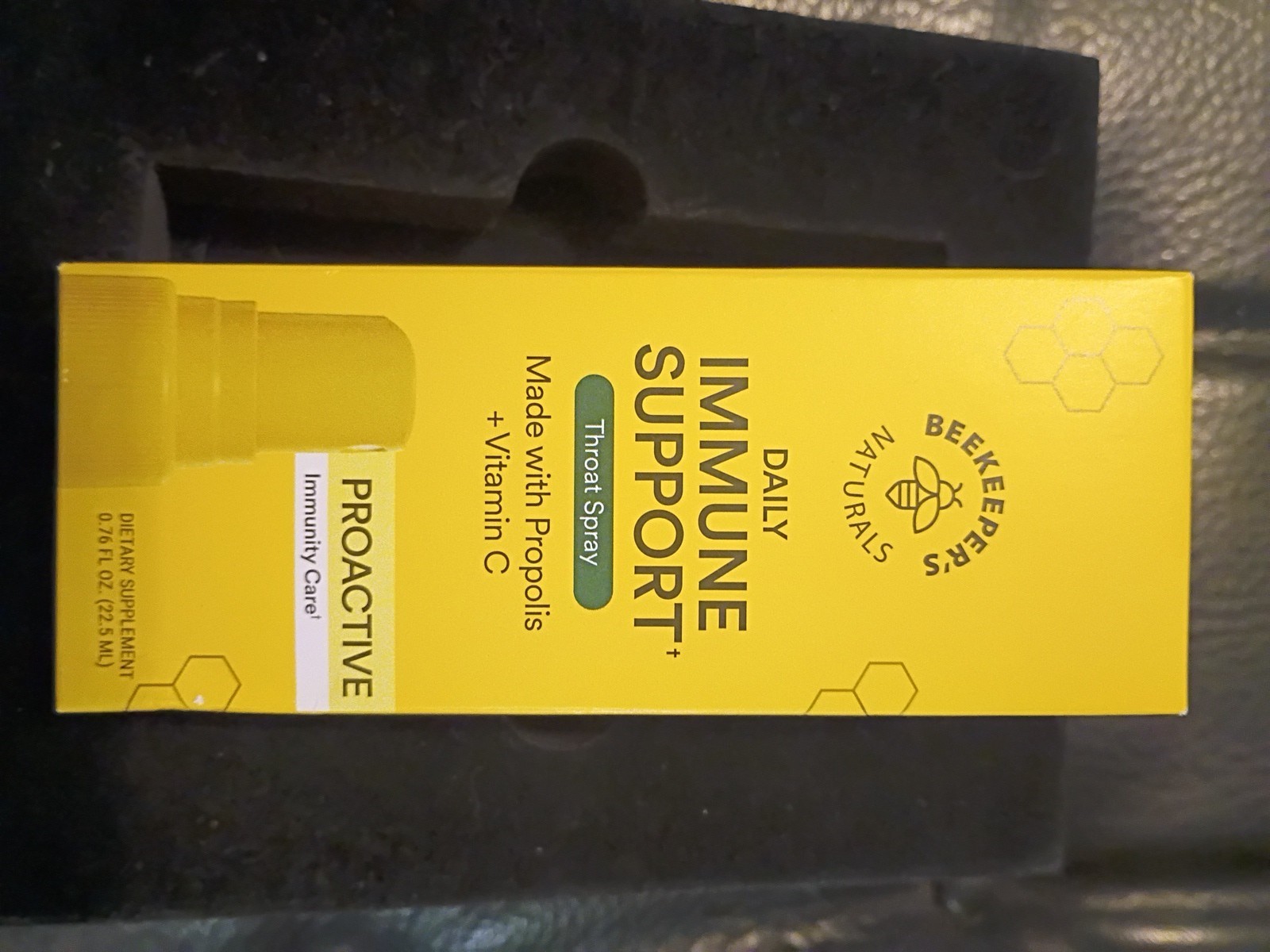 Beekeeper's Naturals Propolis Throat Spray Immune Support Proactive (0.76Fl Oz)