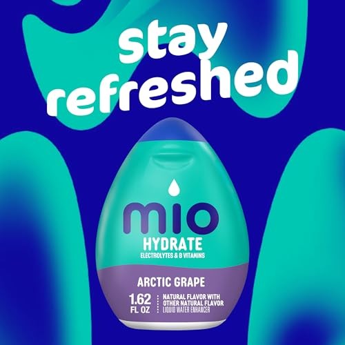 Mio Hydrate Arctic Grape Flavored with Other Natural Flavor Liquid Water Enhancer, 1.62 Fl Oz Bottle thumbnail