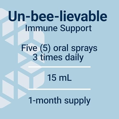 Life Extension Bee Immune Propolis Spray, Fast-Acting Immune Support, Throat Comfort, Respiratory Health, Bee Propolis, Gluten-Free, Non-GMO, 15 ML thumbnail