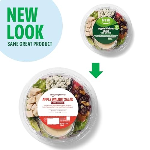Amazon Grocery, Apple Walnut Salad with Chicken, 5.5 Oz (Previously Amazon Fresh Brand, Packaging May Vary) thumbnail