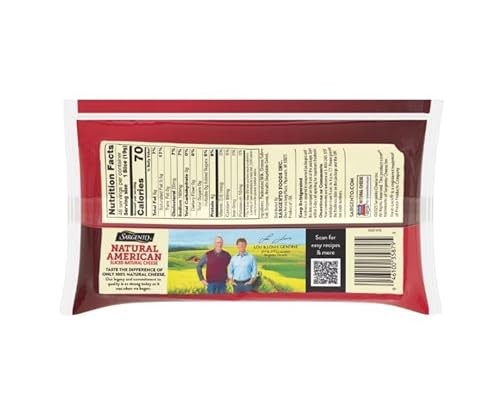 Sargento Natural American Cheese Slices, 2 Lbs thumbnail