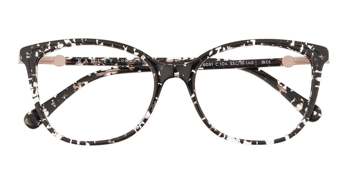 Radley RDO 6051 104 Women’s Glasses White Size 53 - Free Lenses - Blue Light Block Available