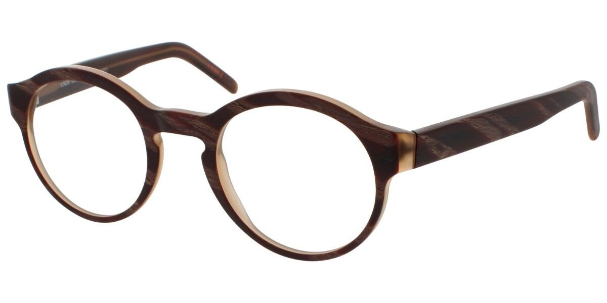ANDY WOLF 4542 D Men's Glasses Red Size 49 - Free Lenses - Blue Light Block Available