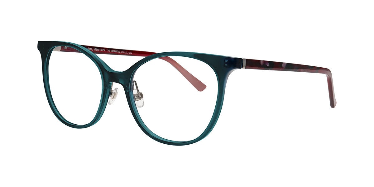 Prodesign 3657 9332 Women’s Glasses Green Size 54 - Free Lenses - Blue Light Block Available