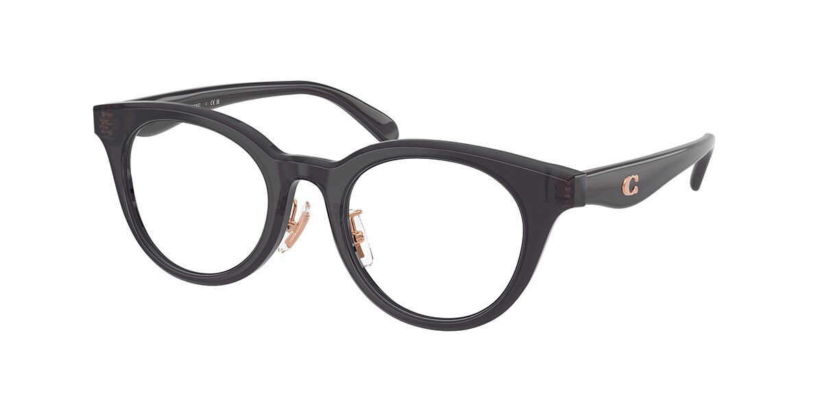 Coach HC6280D Asian Fit 5104 Women’s Glasses Clear Size 48 - Free Lenses - Blue Light Block Available