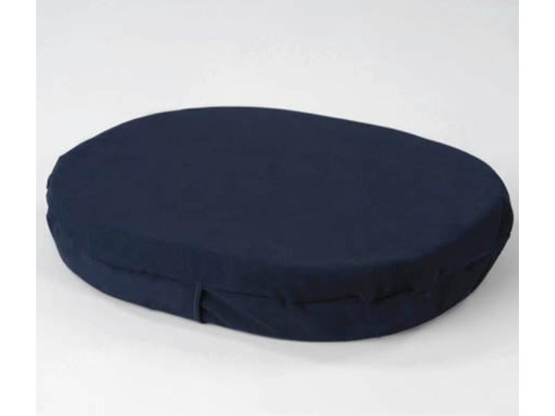 Hermell 5509-14 14 in. Memory Foam Donut Orthopedic Cushion  Navy - Small