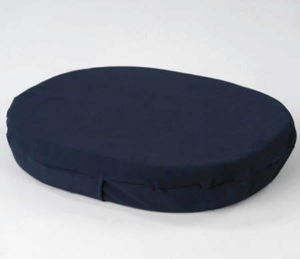 Hermell 5509-16K 16 in. Memory Foam Donut Cushion  Navy - Medium