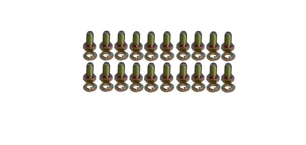 CFR Performance HZ-9905-Z-a Steel Buick V6 & Ford 390-428 Oil Pan Bolts Kit Grade 8 Hex - Zinc