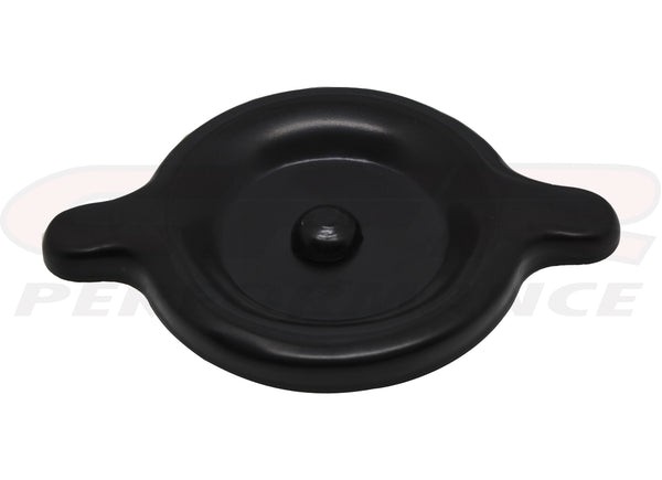 CFR-4804-PBK Steel Twist in Oil Cap for Valve Covers, Black - H4 - 4 X 5 in