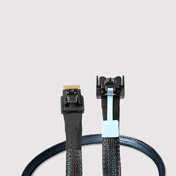 Icy Dock MICO 4i SFF-TA-1016 to SlimSAS 4i SFF-8654 Cable - 0.5M (mb403l-b)
