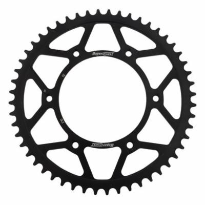 Supersprox RFE-210-52-BLK Rear Steel Sprocket for Honda CRF 230 F 03 04 05 06 07 08 09 10 11 12 13 14 15 16 17, CRF 230 L 08 09, CRF 230 M 09, 100 YB