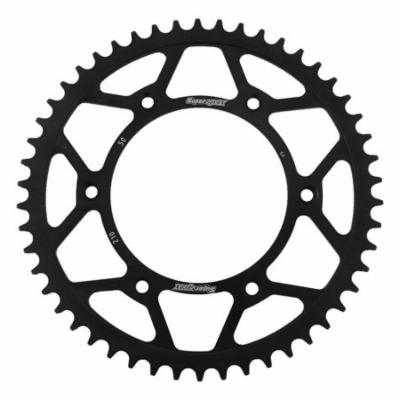 Supersprox RFE-210-50-BLK Rear Steel Sprocket Black for Honda CRF 230 F 03 04 05 06 07 08 09 10 11 12 13 14 15 16 17, CRF 450 R 02 03 04 05 06 07 08 0