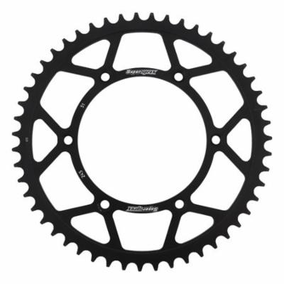 Supersprox RFE-245-51-BLK Rear Steel Sprocket for Yamaha WR 250 F 01 02 03 04 05 06 07 08 09 10 11 12 13 14 15 16 17, WR 250 R Dual Sport 08 09 10 11