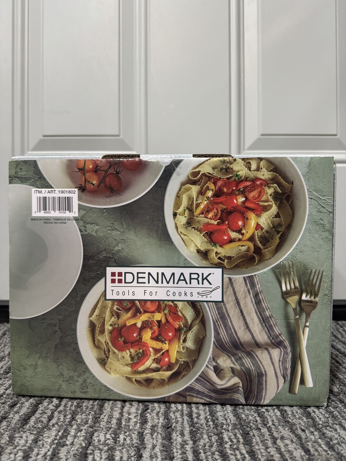 ?Denmark 4-piece White All Purpose Durable Vitrified Porcelain Bowls Ramen, Salad