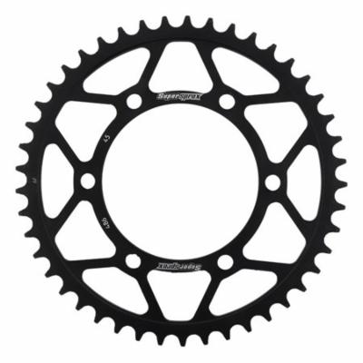 Supersprox RFE-486-45-BLK Rear Steel Sprocket for Suzuki 1000 GSX-R 01 02 03 04 05 06 07 08 09 11 12 13 14 15 16, 600 GSX-R 92 93 97 98 99 00 01 02 03