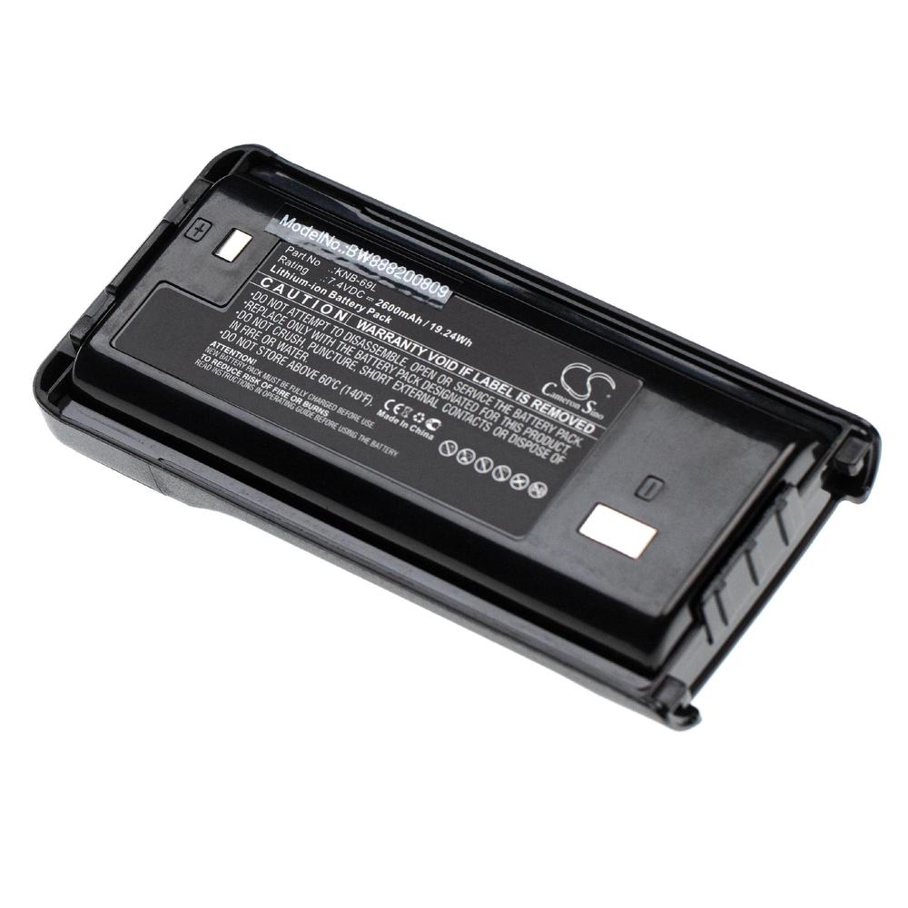 Vhbw Akku Passend Für Kenwood Nx340U16P2, Tk-2200, Tk-2302, Tk-2312, Tk-2400, Tk-2400Vp, Tk-2402 Fu