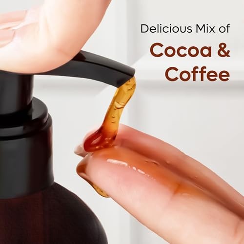 MCaffeine Coffee Body Wash with Cocoa for Refreshed & Moisturized Skin | Irresistible Chocolate Aroma | Vitamin E Rich Body Cleanser for Supple Skin | thumbnail