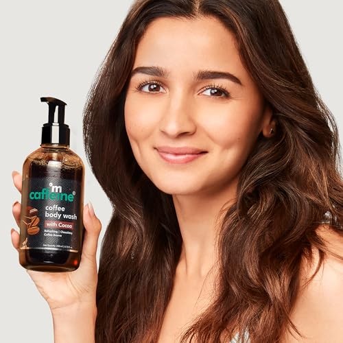 MCaffeine Coffee Body Wash with Cocoa for Refreshed & Moisturized Skin | Irresistible Chocolate Aroma | Vitamin E Rich Body Cleanser for Supple Skin | thumbnail