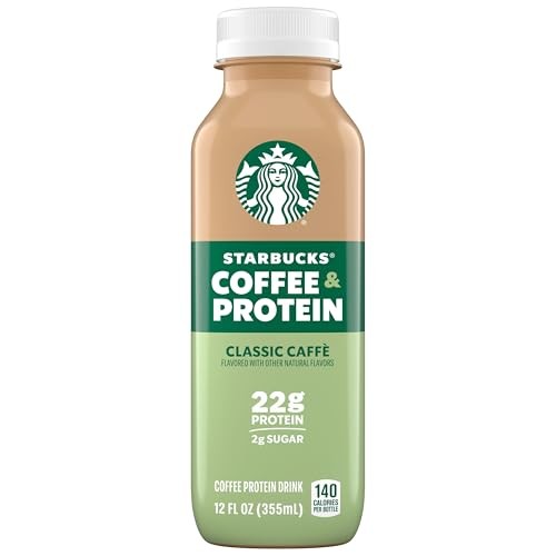 Starbucks Coffee Protein Drink Classic Cafe 12 Fl Oz