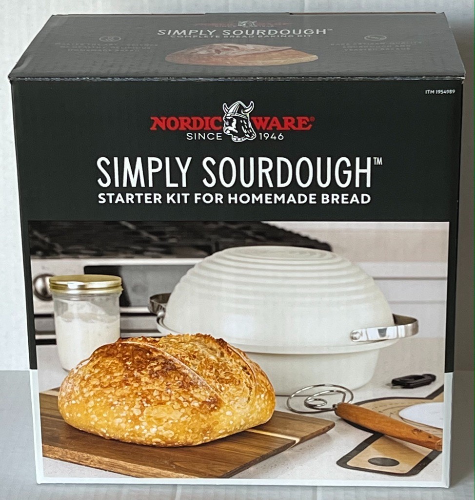 Nordic Ware Simply Sourdough Starter Kit for Homemade Bread - 1954989 - NEW