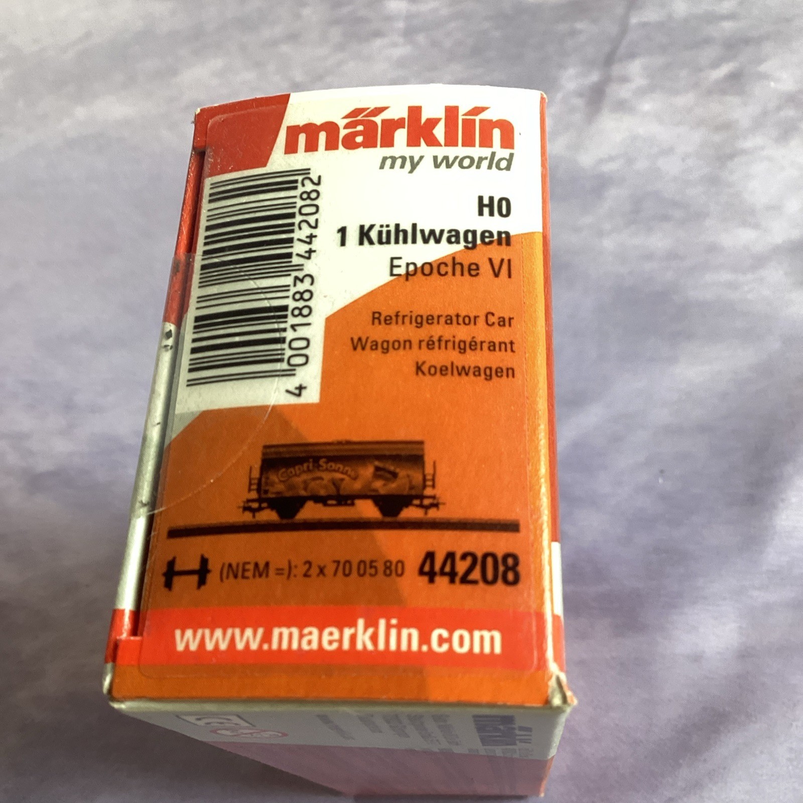 Lot of 3 MARKLIN-#44177, 44208, 4888 - REFRIDGERATED CAR-LOT B~HO SCALE thumbnail