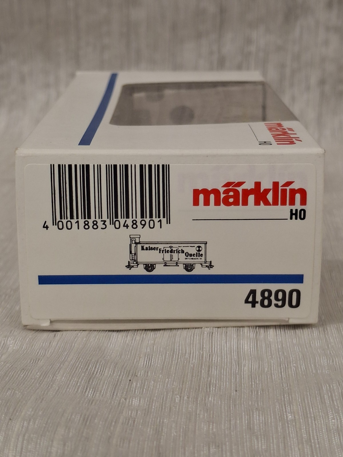 Marklin DB Kaiser Friedrich Quelle Freight Car 4890 HO Scale AC in Box! thumbnail