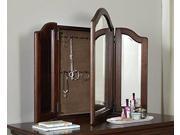 Walnut Street Vanity Storage Mirror Chestnut Sold with 9540