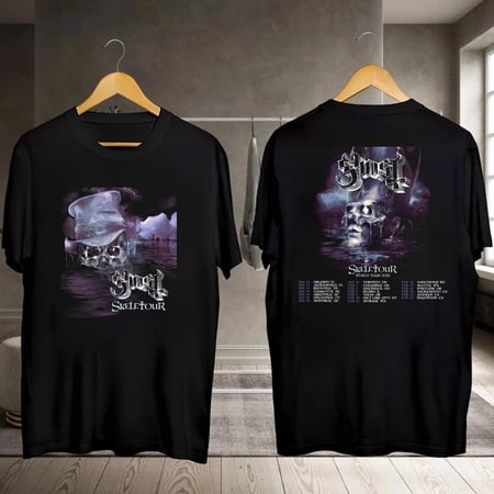 2026 Ghost Skeletour World Tour Shirt  Ghost Band Fan Gift  Ghost Band 2026 Concert  Ghost Fan Gift  Ghost Band Merch  Ghost Vintage Shirt