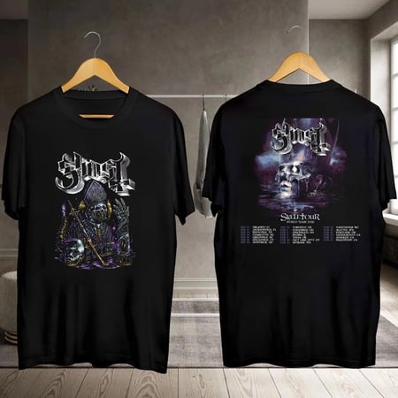Ghost 90s Vintage Shirt  Ghost Band 2026 Tour Shirt  2026 Ghost Skeletour World Tour Shirt  Ghost Band Fan Gift  Ghost Tee  Ghost Band Merch