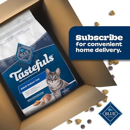 Blue Buffalo Tastefuls Adult Dry Cat Food Indoor Formula  Chicken & Brown Rice Recipe  22-lb Bag thumbnail