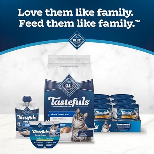 Blue Buffalo Tastefuls Adult Dry Cat Food Indoor Formula  Chicken & Brown Rice Recipe  22-lb Bag thumbnail