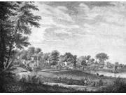 Alexander Pope (1688-1744). /Nenglish Poet. Pope S Villa in England. Wood Engraving  English  1807. Poster Print by (18 X 24)